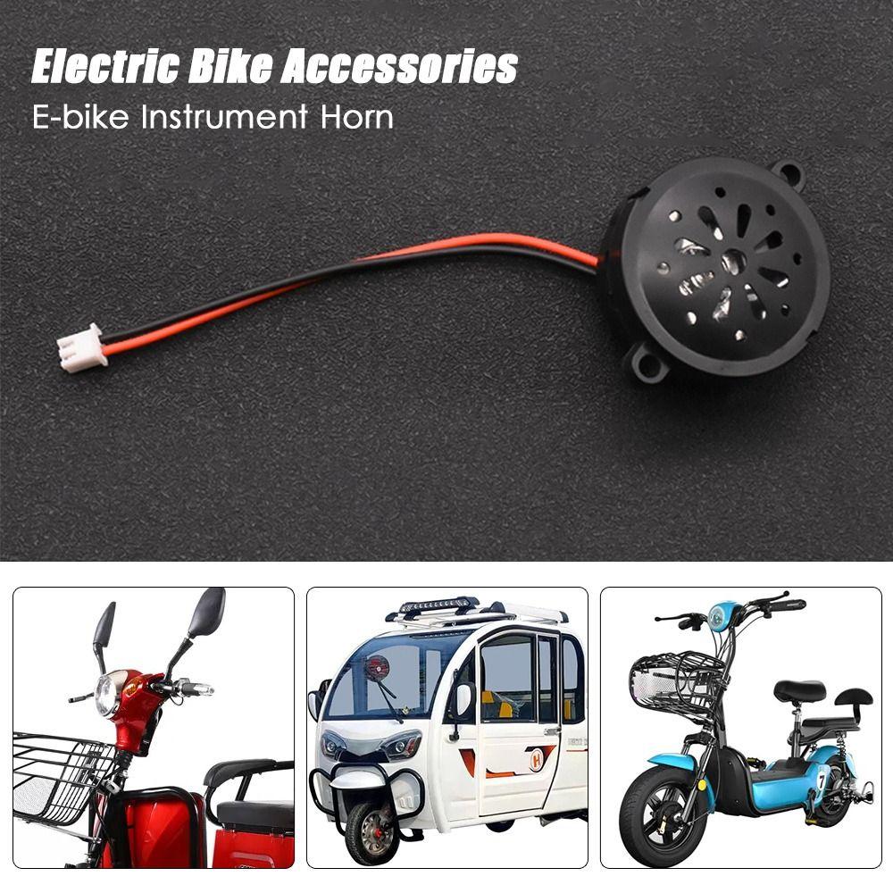Аксессуары для электровелосипедов Инструментальный гудок Электровелосипедный инструмент Звуковой сигнал Лампа на голову Звуковой сигнал Мощность Дисплей Big